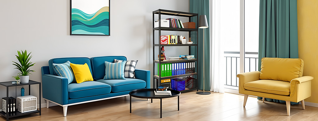 Стеллаж для книг в интерьере комнаты - фото Стеллажин Стеллаж для книг в интерьере комнаты - фото Стеллажин